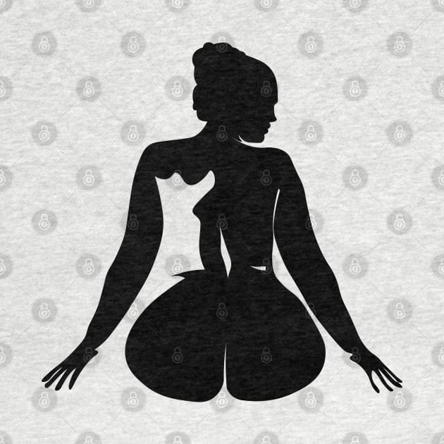 woman silhouette by Leticia Diab